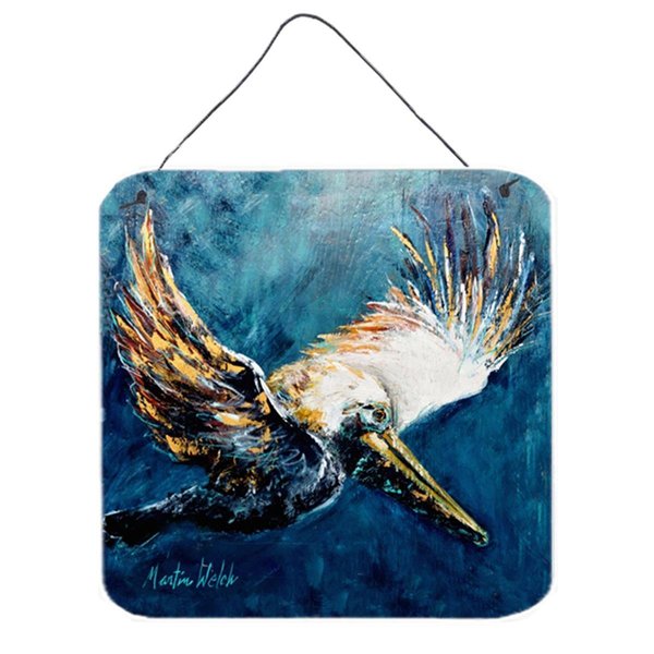 Micasa Bird Pelican Go For It Aluminium Metal Wall Or Door Hanging Prints MI628919